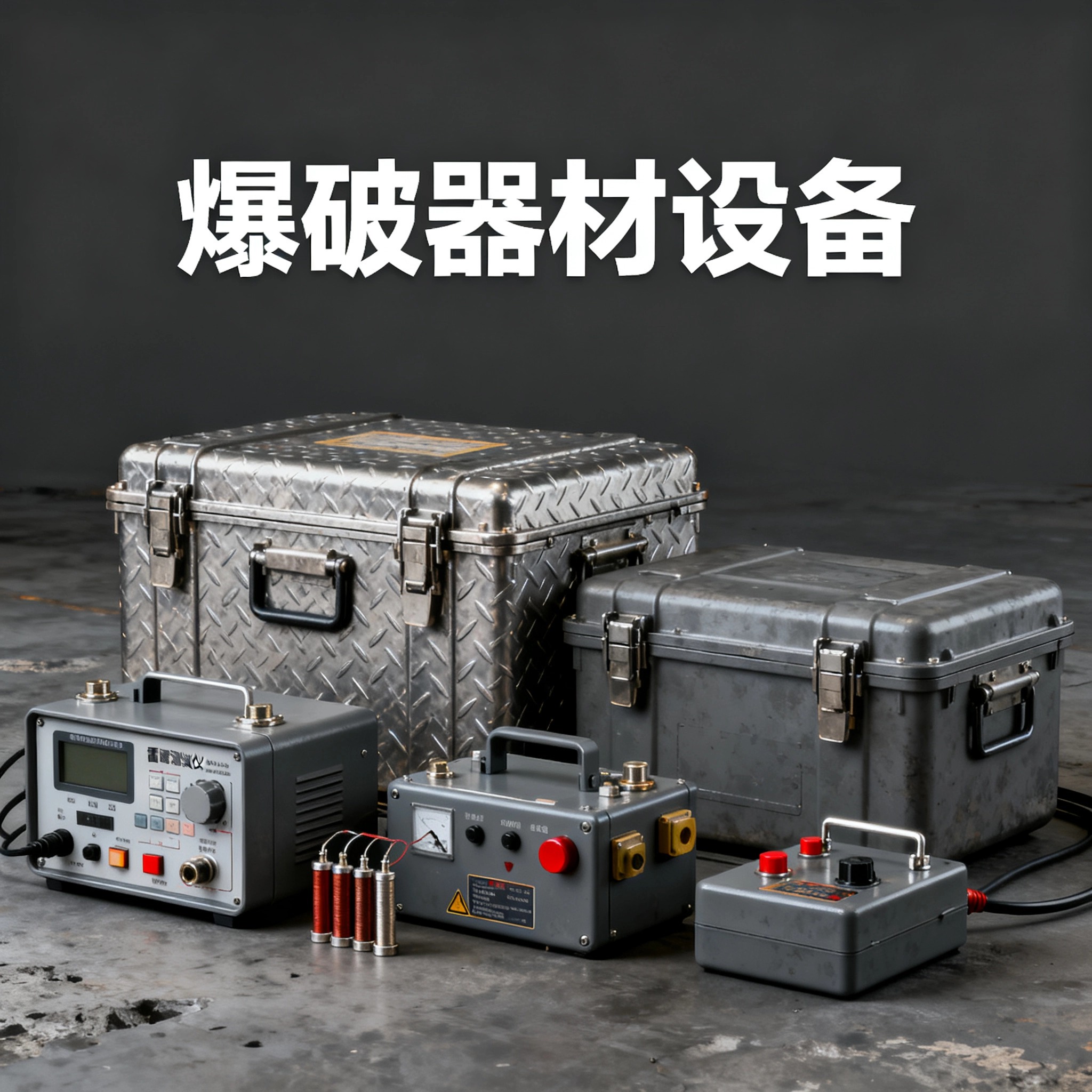 齐干却勒街道爆破工程师的“兵器库”：常用器材一册通